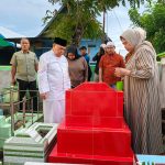 Wagub Sulbar Salim S Mengga Ziarah ke Makam Sang Ayah, Puang Mengga yang Dijuluki Bapak Pembangunan